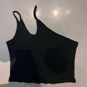Black princess Polly, one shoulder top, size 12